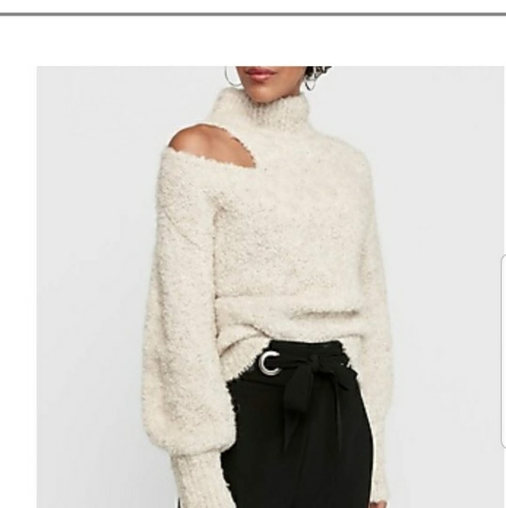 Fluffy heavy sweater